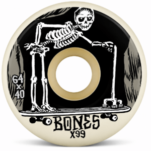 Bones X-Formula Better Skate Than Never 64mm 99A Skateboard Wheels