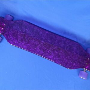 40″ Platypus Purple Swirl Resin Longboard, Closeout