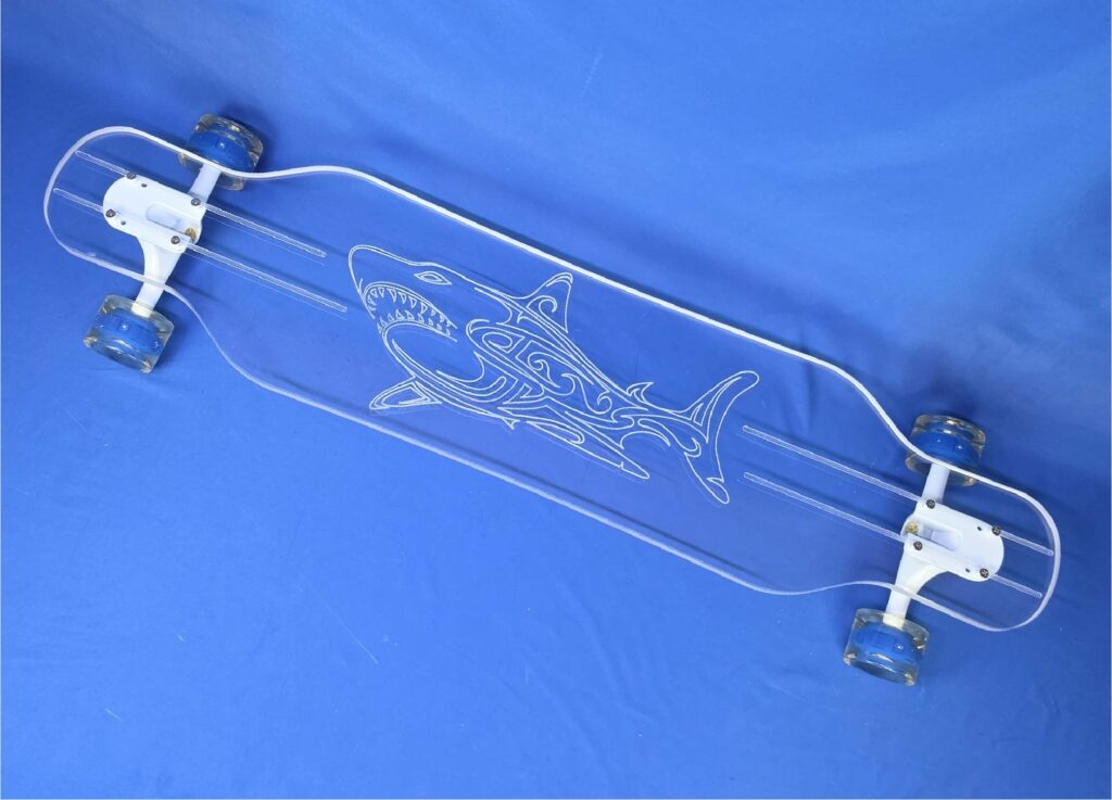 40" Platypus Great White Longboard, Closeout