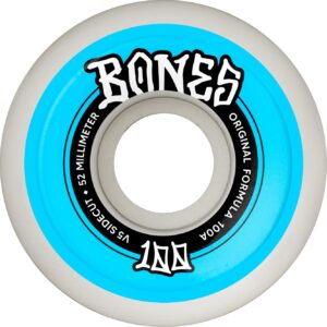Bones 100’s OG Formula V5 Sidecut Skateboard Wheels