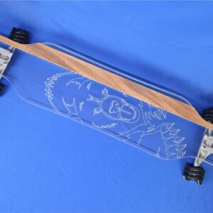 40″ Platypus Kodiak Woody Longboard, Closeout
