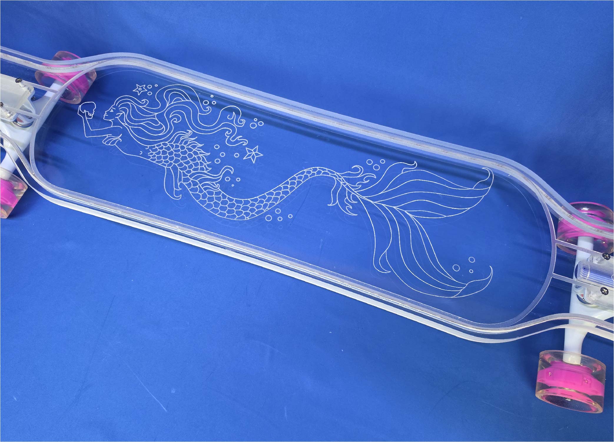 40" Platypus Mermaid Longboard with Full LEDs, Closeout - Image 3