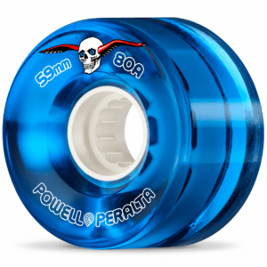 Powell Peralta Clear Cruiser 59mm Blue Skateboard Wheels